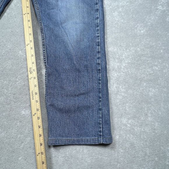 Levis 505 Jeans Mens Size 36 Blue Denim Jeans Regular Fit Straight - Picture 3 of 10